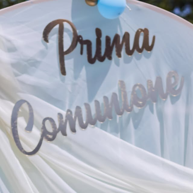Allestimento prima comunione